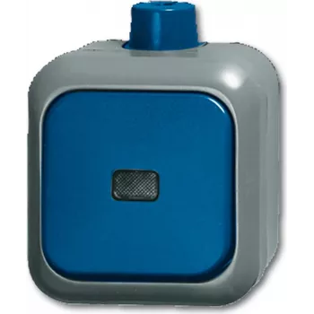 Busch Jaeger 2CKA001084A0854 Interruptor eléctrico basculante Azul - Gris (2CKA001084A0854)