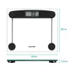 Báscula de baño Salter 9208 BK3R compacta de cristal electrónica