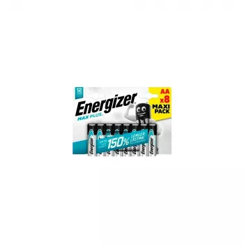 Pila alcalina Energizer AA 1,5V – pack de 8 (Mignon)