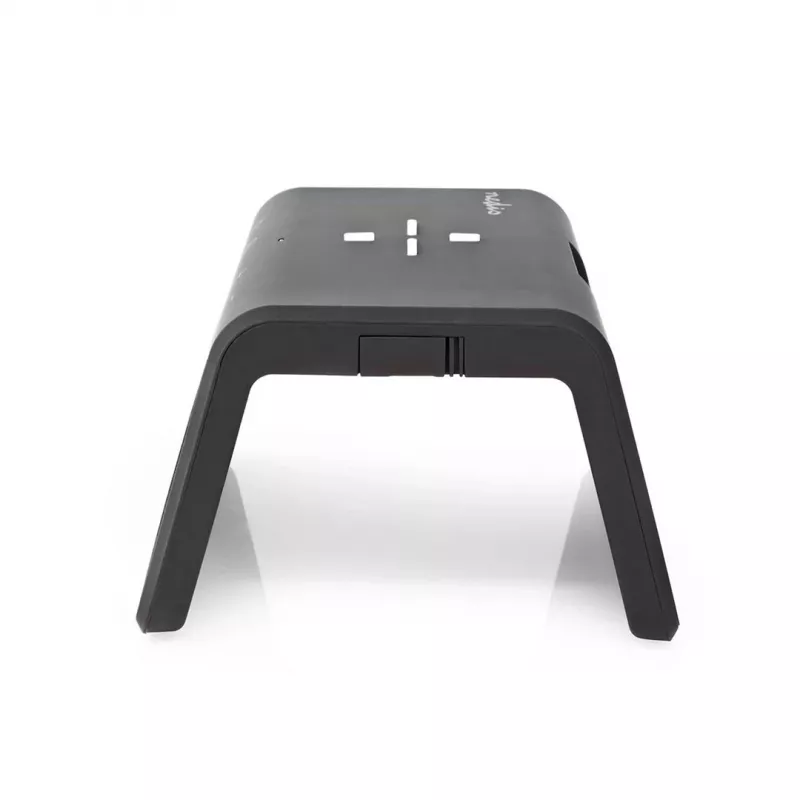 WCACQ30BK, Despertador digital, rectangular, negro, Acrilonitrilo butadieno estireno (ABS)
