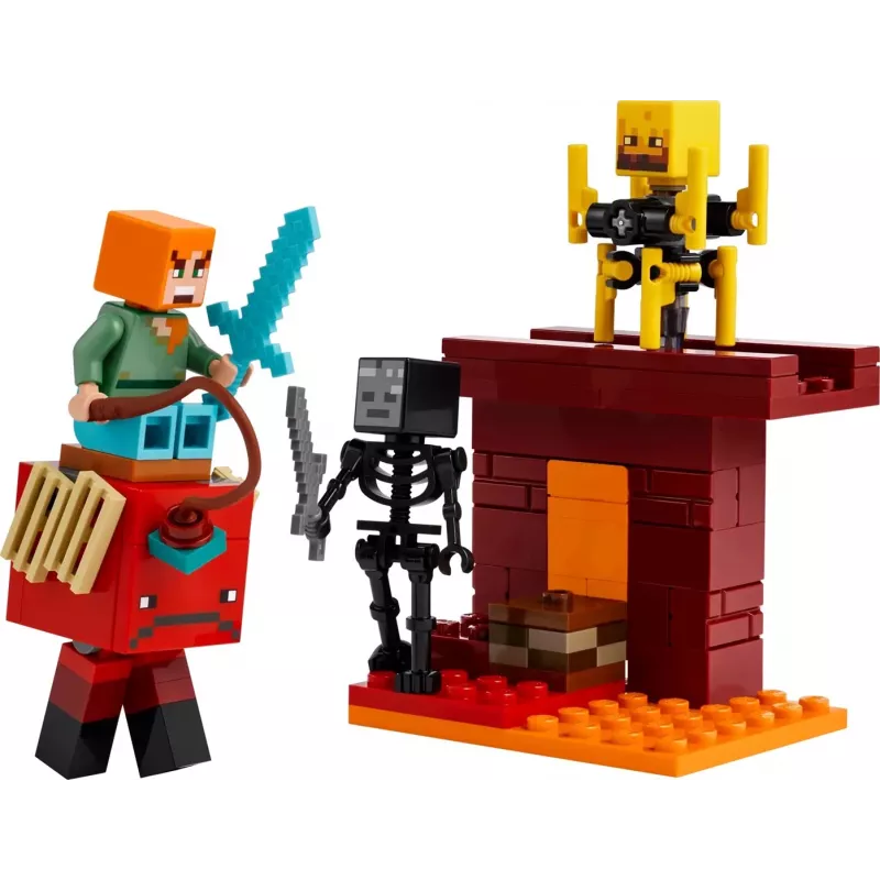 LEGO MINECRAFT 21266 La batalla de lava del Nether