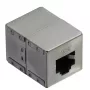 Conector hembra modular RJ-45 VALUE Cat.6 apantallado plateado