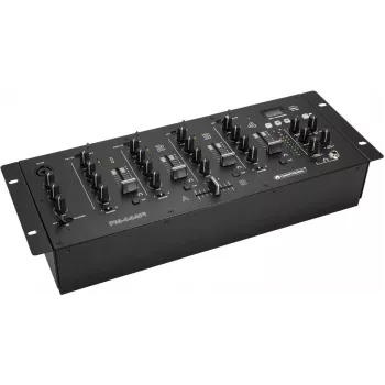 Mesa de mezclas DJ Omnitronic PM-444Pi 4 canales con interfaz USB