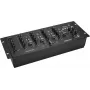 Mesa de mezclas DJ Omnitronic PM-444Pi 4 canales con interfaz USB