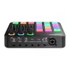 Mezclador de audio y tarjeta de sonido USB OneOdio Solocaster – interfaz de sobremesa compacta para streaming y grabación