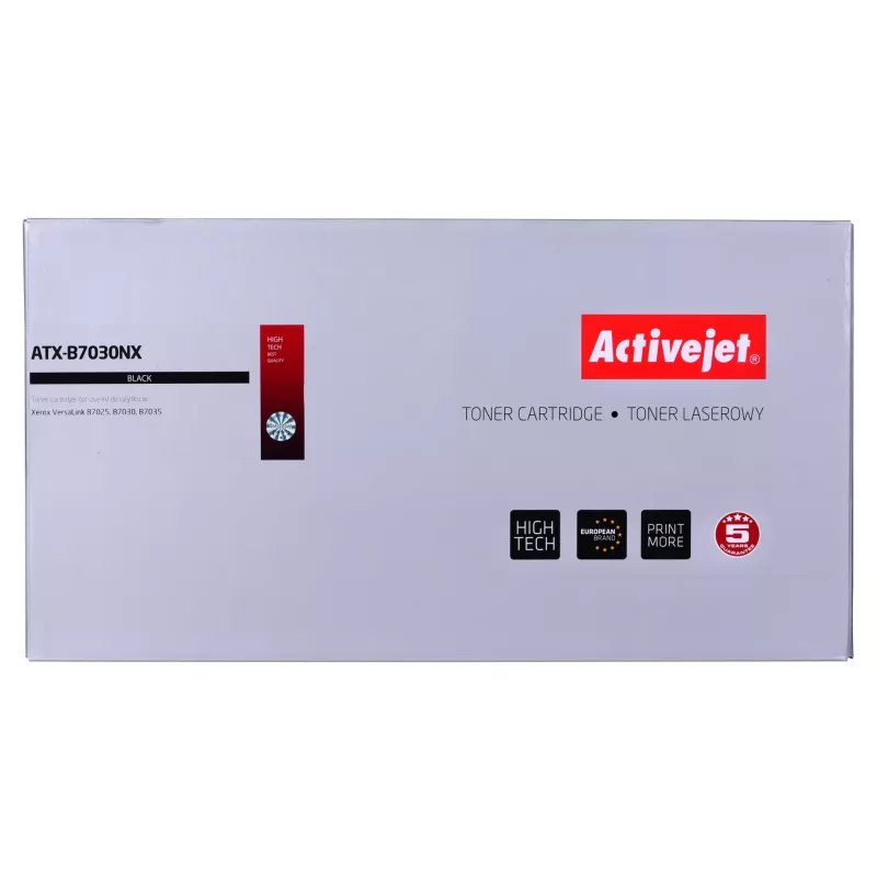 Activejet ATX-B7030NX Tóner (sustituto de Xerox 106R03396; Supreme; 30000 páginas; negro)