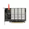Tarjeta DeLOCK PCI Express x16 a 5 x M.2 Key B / SATA internos