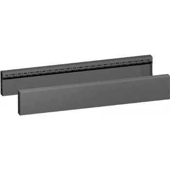 Embelecedor Rittal VX 8660.034 negro acero 800 mm fondo 100 mm alto