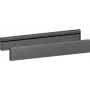 Embelecedor Rittal VX 8660.034 negro acero 800 mm fondo 100 mm alto
