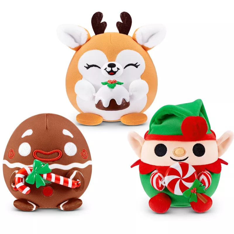 Figura de juguete Zuru Snackles Christmas – caja sorpresa coleccionable a ciegas, figura individual surtida