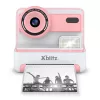 Xblitz FLASH PINK Cámara instantánea con impresora térmica para niños