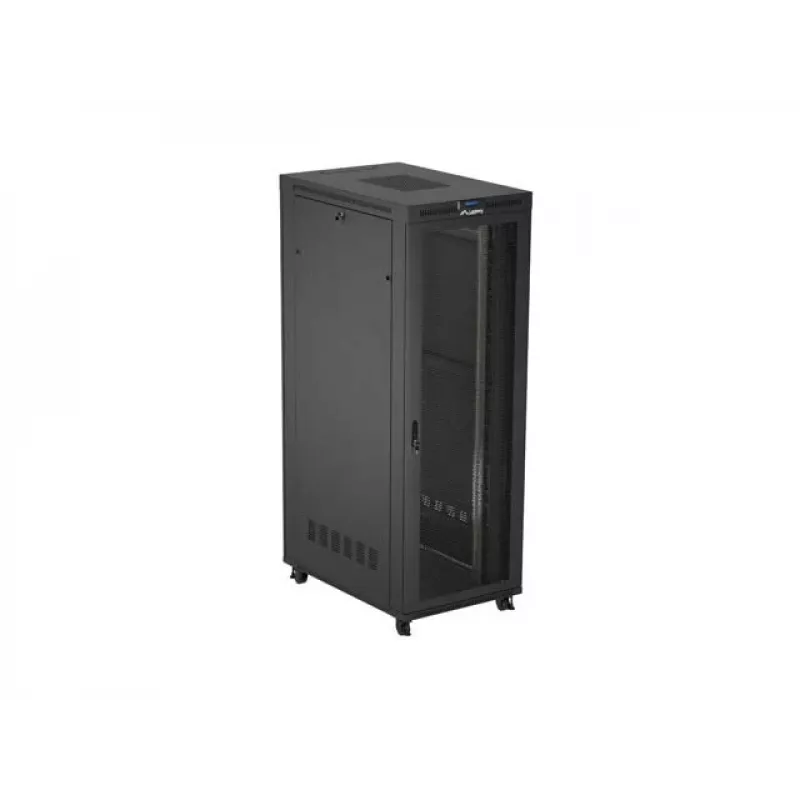 Armario rack LANBERG FF01-8247-23BL 47U armario independiente, 2343×800×1200 mm, IP20, 165 kg, carga 1200 kg