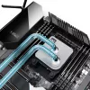 Alphacool Core 1 13444 bloque de agua para CPU, LGA1700/LGA1851/AM4/AM5, plateado