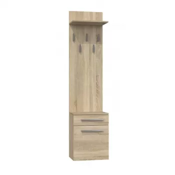 Topeshop DUO WIESZAK SONOMA perchero roble