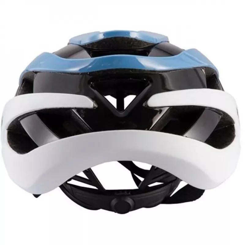 ROCKBROS Casco de bicicleta ajustable M 55-58 cm azul-blanco