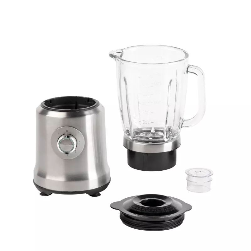 Batidora de vaso JATA JEBT1241 metalizado transparente