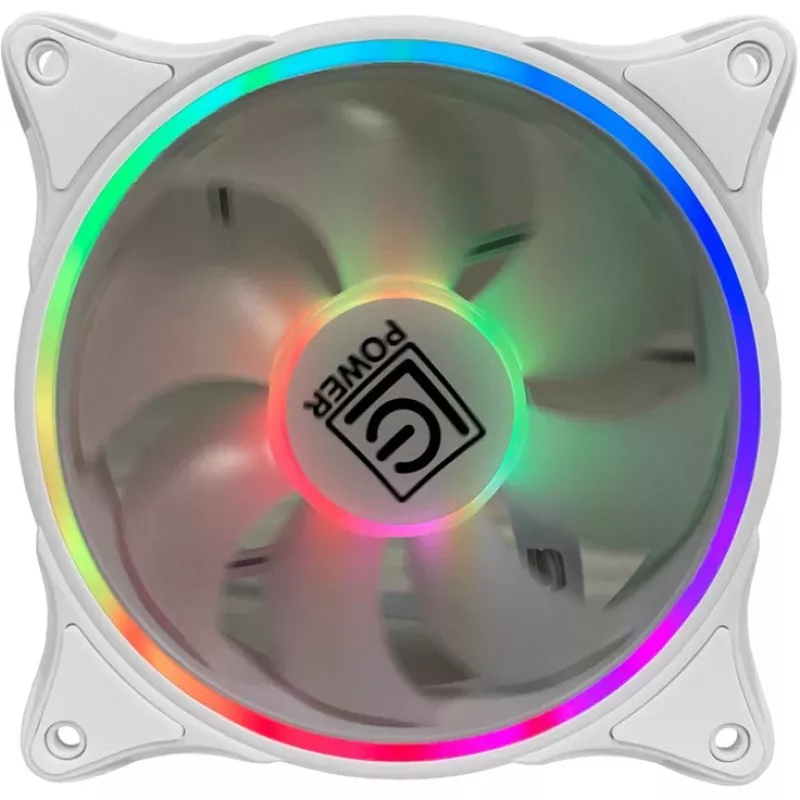 LC-Power LC-CF-120-ARGB-W Ventilador para caja de 120mm ARGB – Blanco