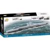 Modelo a escala de submarino Cobi Type VIIC 1:300, set 4857