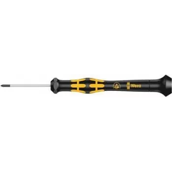 Destornillador Phillips Wera ESD 1550 PH Kraftform Micro PH 00 longitud de hoja: 40 mm (05030118001)