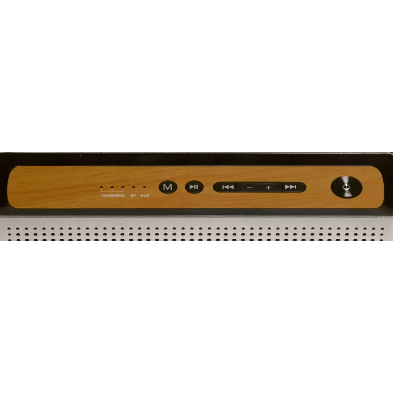 Altavoz portátil Denver BTS-200 MK2 Marrón, Plata