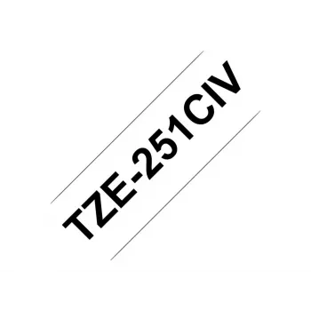Brother TZ-251 Cinta de laminar Cinta de etiquetar