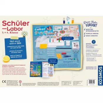 Kosmos Schülerlabor 3. + 4. Klasse, kit de experimentos, química, 8 año(s), multicolor