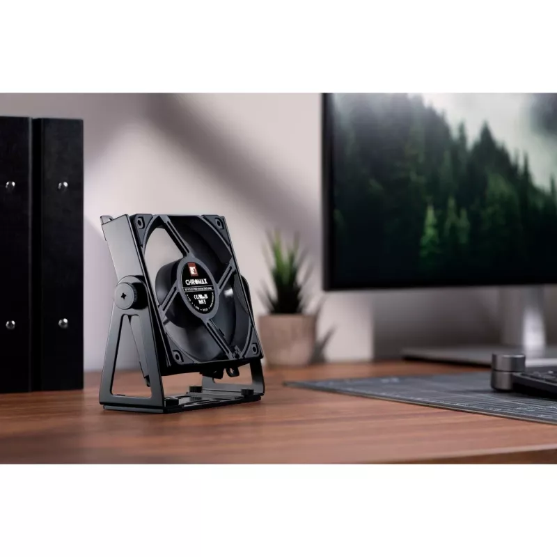 Noctua NV-FM1 soporte de ventilador multiusos giratorio, negro