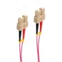 shiverpeaks BS77918/4. Longitud de cable: 5 m, tipo de fibra: OM4, conexión 1: SC, conexión 2: SC, diámetro del núcleo: 50 µm, dúplex completo, color del cable: violeta (BS77918/4)