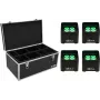Set de luces LED para truss EUROLITE TL-4 4x con maletín de transporte