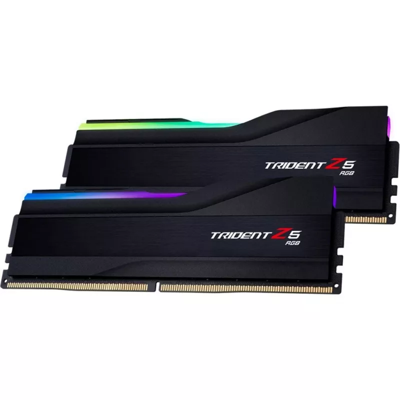DIMM 128 GB DDR5-6000 (2x 64 GB) Dual-Kit, memoria RAM negra, F5-6000J3444F64GX2-TZ5RK, TZ5 RGB, INTEL XMP