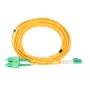Latiguillo Extralink SC/APC a LC/APC monomodo dúplex 9/125 µm 3 mm 5 m