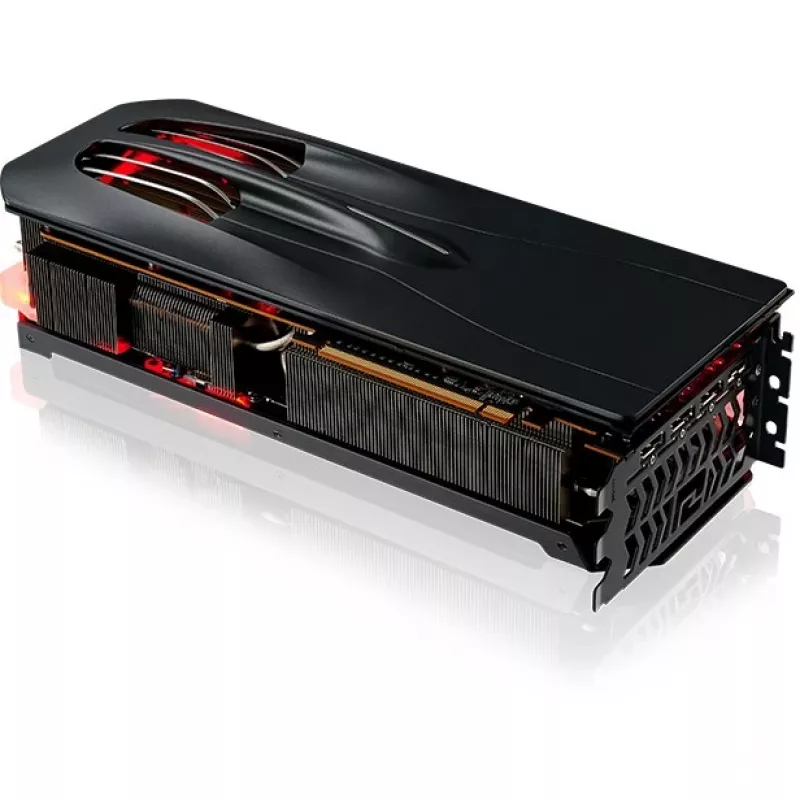 Backplate intercambiable Powercolor para RX 7900 Red Devil plástico retail