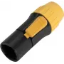 Conector de cable de alimentación EUROLITE SAC3MX protegido IP, bloqueable de 3 polos, para exterior e interior