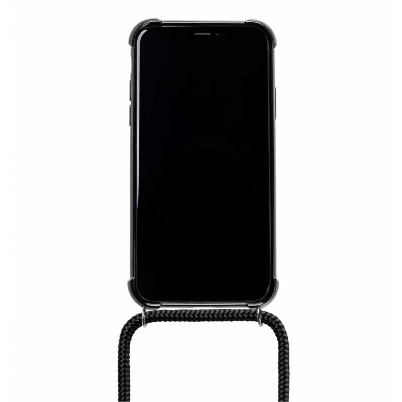 Lookabe Necklace Snake Edition funda de móvil para iPhone XR, plateado/negro