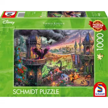 Thomas Kinkade Studios: Maléfica, puzle 1000 piezas