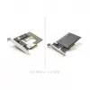 Tarjeta adaptadora M.2 / U.2 interna DELOCK 90854 — PCIe 4.0 (host: PCIe, salidas: M.2 Key M 110 mm, U.2)