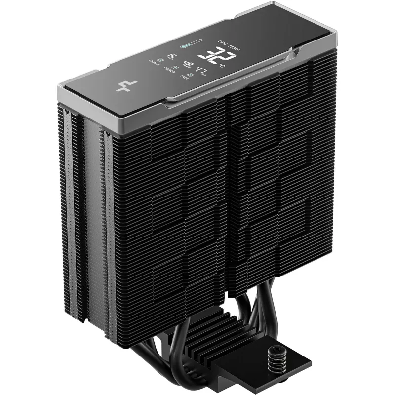 Disipador de aire DeepCool AK400 G2 Digital NYX — ventilador de 120 mm, presión de aire máx. 3,33 mmH2O, 92×132×156 mm, negro