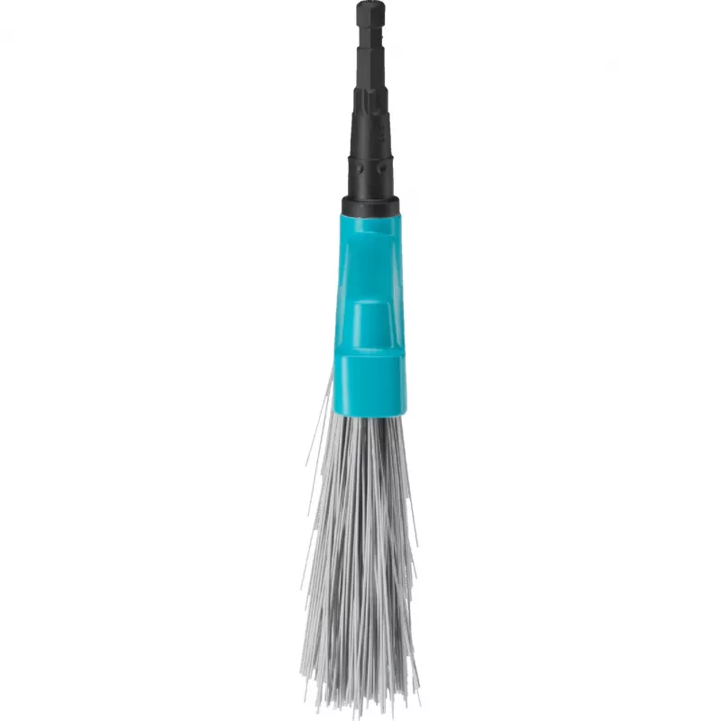 Gardena 03609-20 - exterior - azul - gris - cerdas duras - plástico - 320 mm