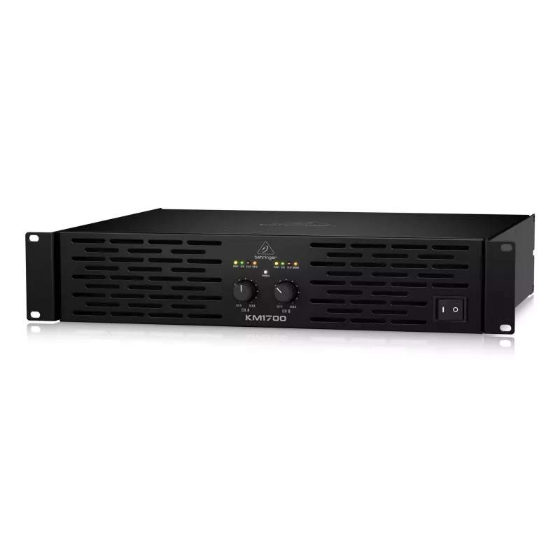 Behringer KM1700 amplificador de audio performance/escenario negro