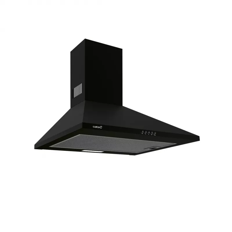 Campana de techo CATA OMEGA II 600 BK negra 645 m³/h