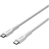 CANYON Cable OnWire 60CL C-C 60W COLOR trenzado 1m blanco