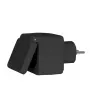 Enchufe inteligente Denver PLO-108 negro exterior IP44 con cable inalámbrico