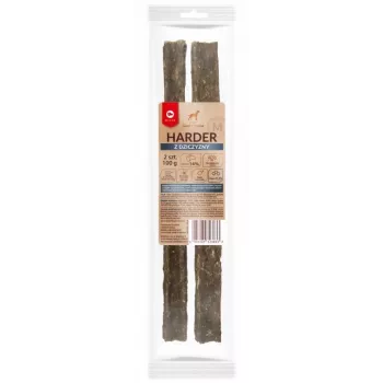MACED Harder rico en caza M 100 g — masticable duradero para higiene dental para perros medianos