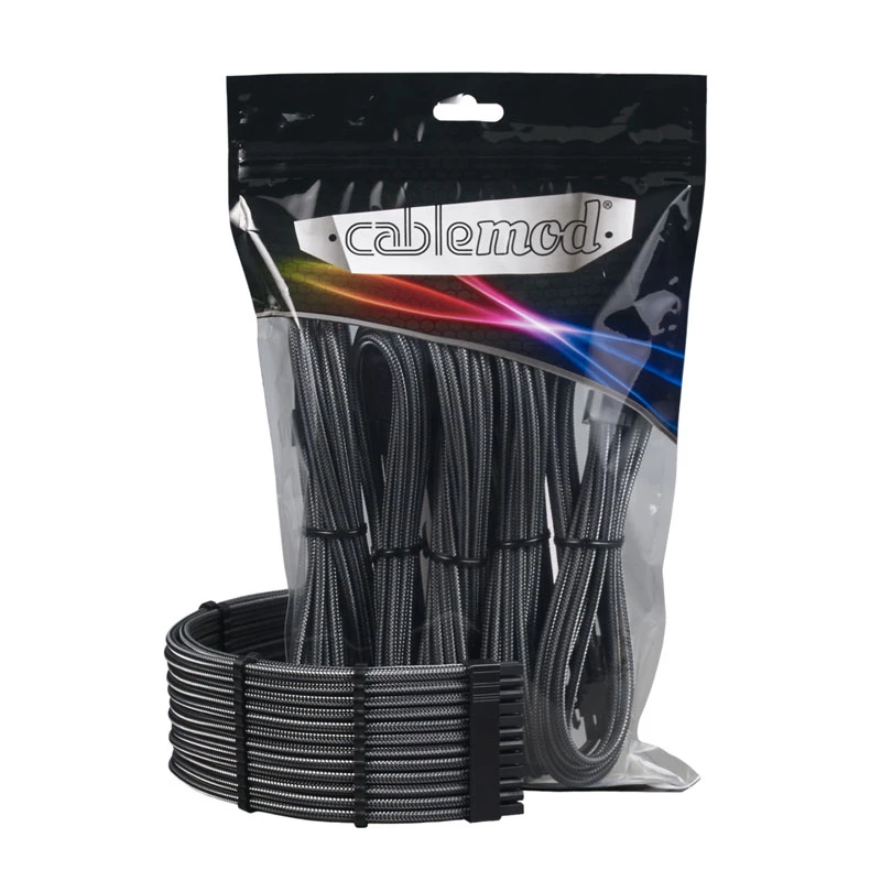 CableMod PRO ModMesh set de extensión de cable 12VHPWR - carbono