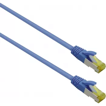 Cable de red Helos 263756 azul 3 m Cat6a S/FTP