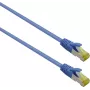 Cable de red Helos 263756 azul 3 m Cat6a S/FTP