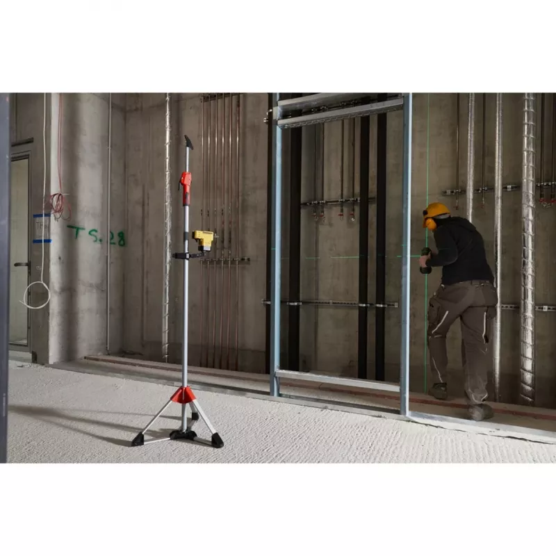 Trípode de obra Bessey STE-BS trípode ligero de altura ajustable para uso en obra