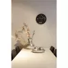 Reloj de pared NeXtime 3049 Serious Black, Ø32 cm, negro