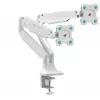 ONKRON G200-W Soporte de escritorio para monitores de 13-32 pulgadas, blanco