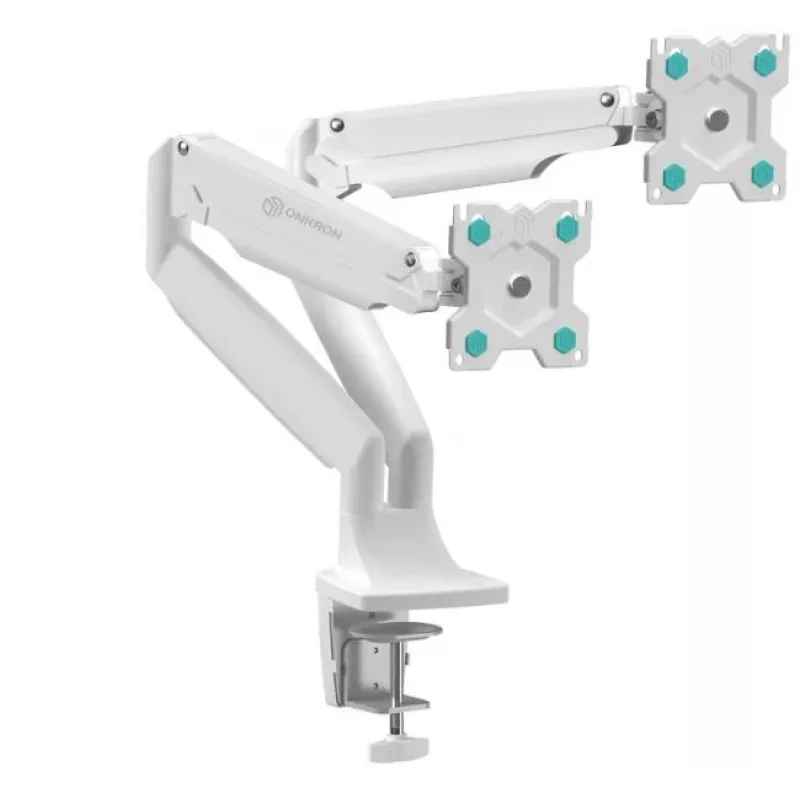 ONKRON G200-W Soporte de escritorio para monitores de 13-32 pulgadas, blanco